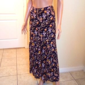 Long Button down Skirt size 2 by American Eagle Outfitters